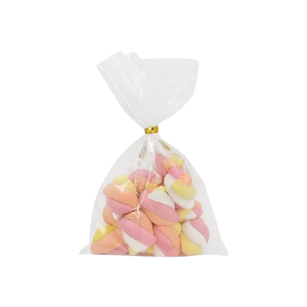 Şeffaf Parlak Bantsız Jelatin Poşet 10x15 cm Kurabiye Aksesuar Hediye Paketleme Poşeti