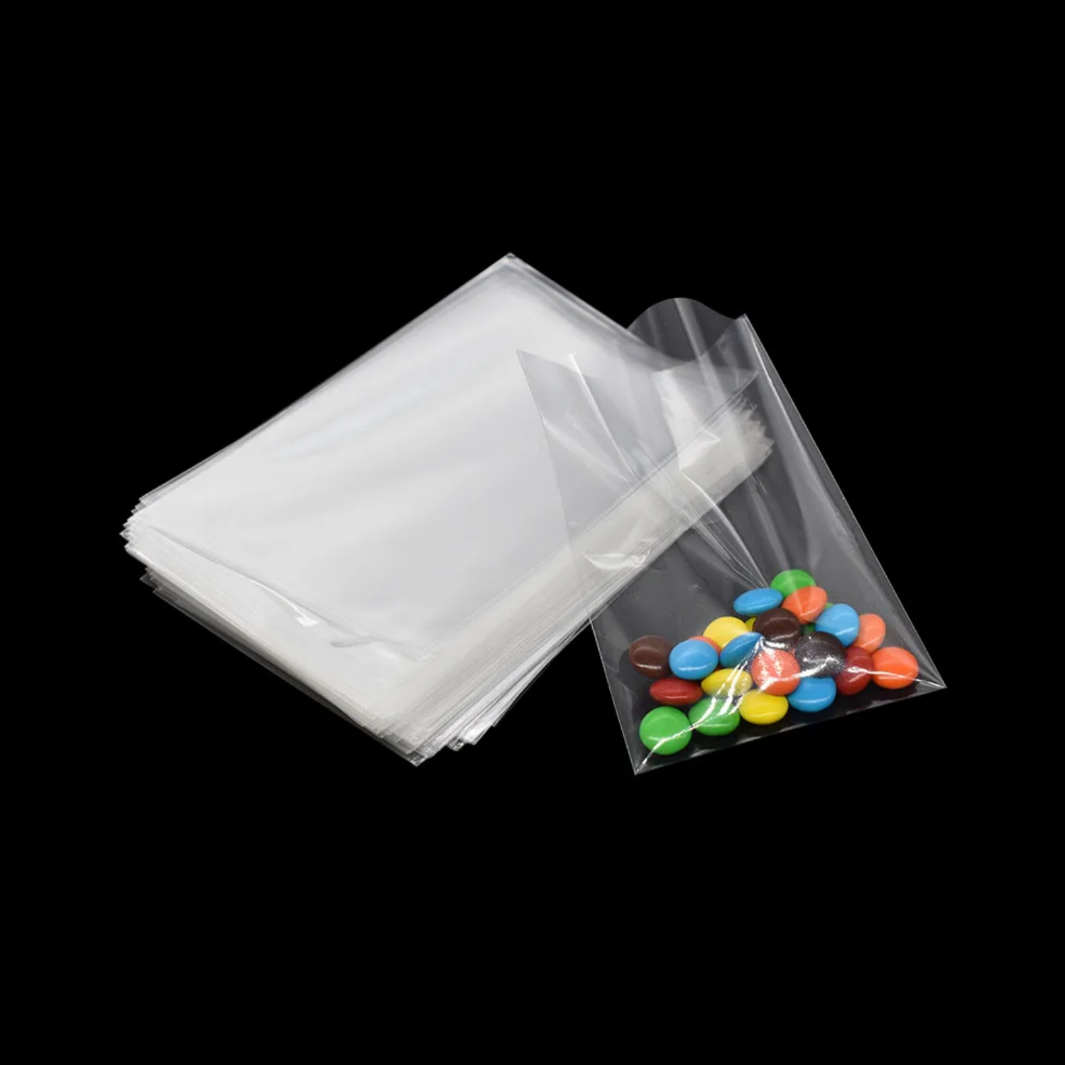 Şeffaf Parlak Bantsız Jelatin Poşet 15x30cm Kurabiye Aksesuar Hediye Paketleme Poşeti