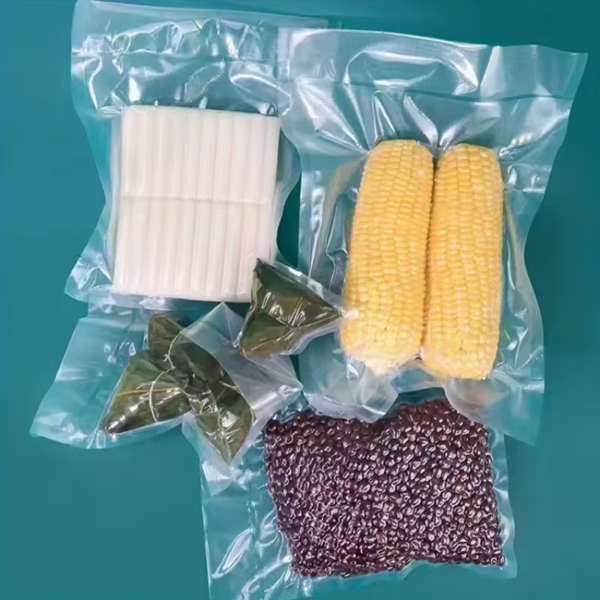Vakum Poşet Düz 50x70 cm, Endüstriyel Vakum Makineleri Uyumlu Gıda Paketleme Poşeti