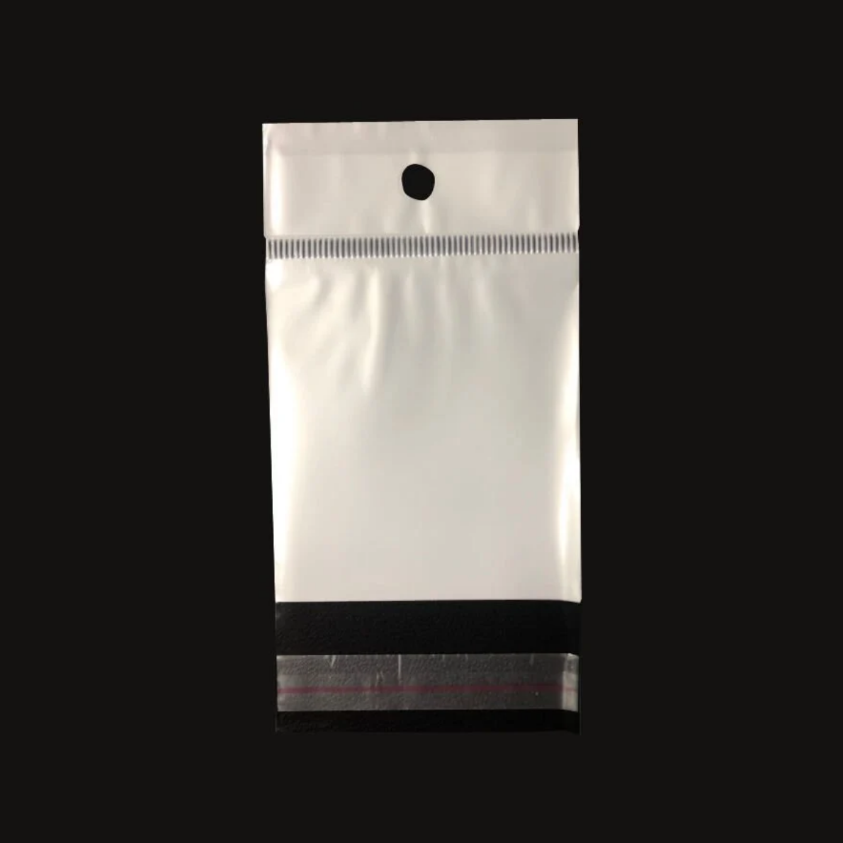 İç Sedefli Askılı Bantlı Jelatin Torba Poşet 9x15 cm - Şeffaf Parlak Aksesuar ve Bijuteri Poşeti