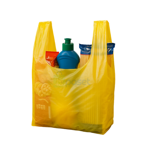 Sarı Orijinal Market Atlet Poşet Büyük Boy 1 Kg